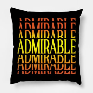 Admirable Design Pillow