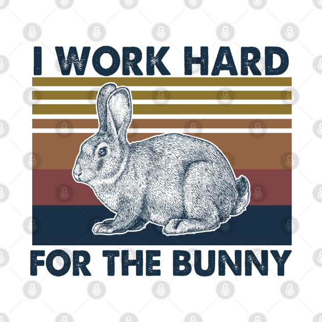 Rabbit I Work Hard by adalynncpowell