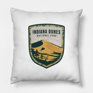 Indiana Dunes US National Park Pillow