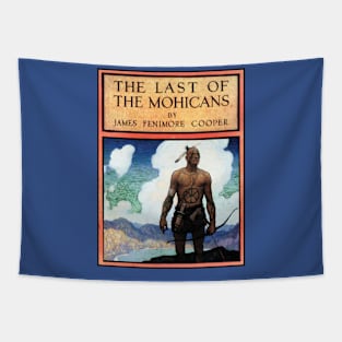 Last of the Mohicans Book Cover Tapestry