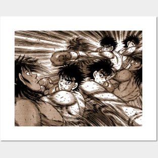  Hajime No Ippo Fighting Spirit Anime Fabric Wall Scroll Poster  (32x42) Inches: Prints: Posters & Prints