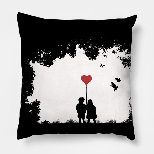 Love, Love, Love.... Pillow by wanungara