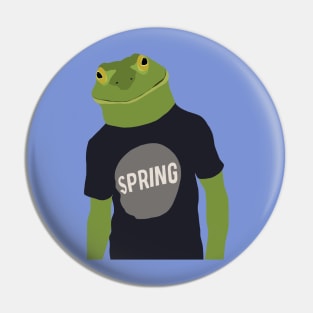 Frog Man Pin