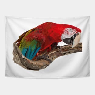 Red-and-green Macaw Tapestry