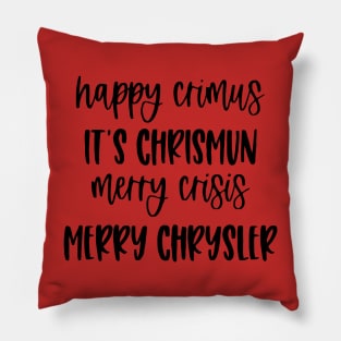 Happy Crimus Pillow