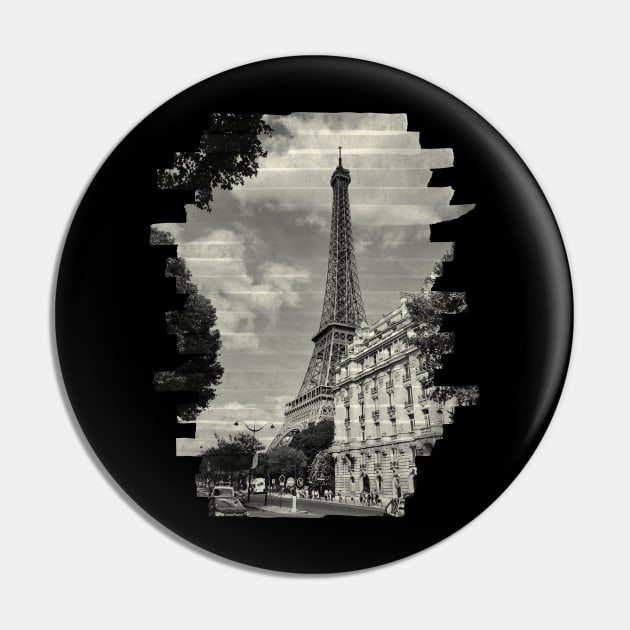 Paris - Paper Tape Pin by PAPER TYPE