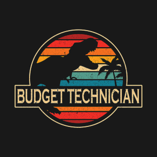 Budget Technician Dinosaur T-Shirt