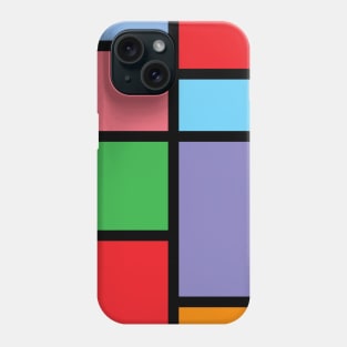 Pizzazz Color Block Phone Case