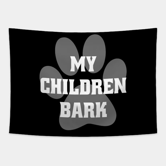 My Children Bark Tapestry by teesumi