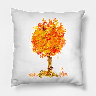 Queen Of Autumn Pillow