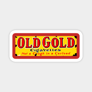 OLD GOLD CIGARETTES CIRCA 1926 VINTAGE ADVERTISEMENT Magnet