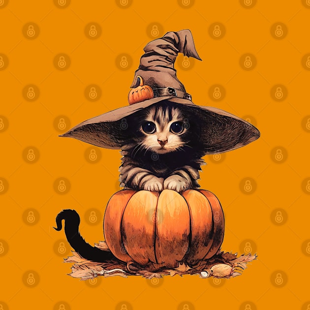 Halloween Kitty by JennyPool