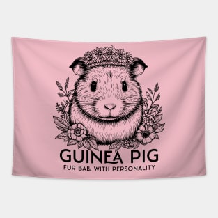 Guinea pig fur balls with personality Tapestry