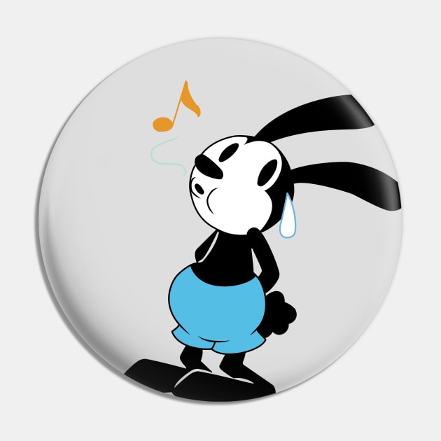 Nervous Oswald Pin by NoirPineapple