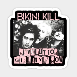 bikini kill ( revolution girl style now ) Magnet