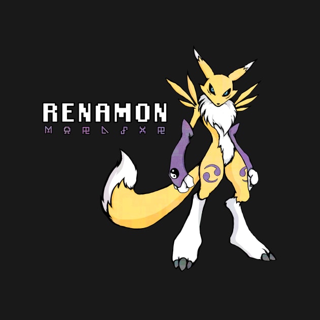 Digimon Renamon by Kaiserin