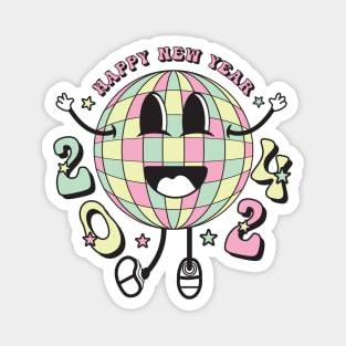 Happy New Year 2024 Magnet