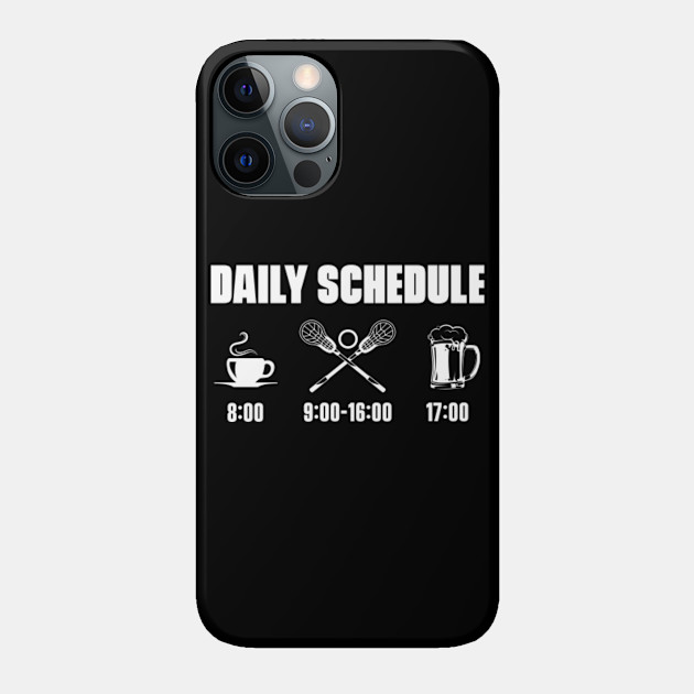 Lacrosse Goalie Goalkeeper - Lacrosse Goalie - Phone Case