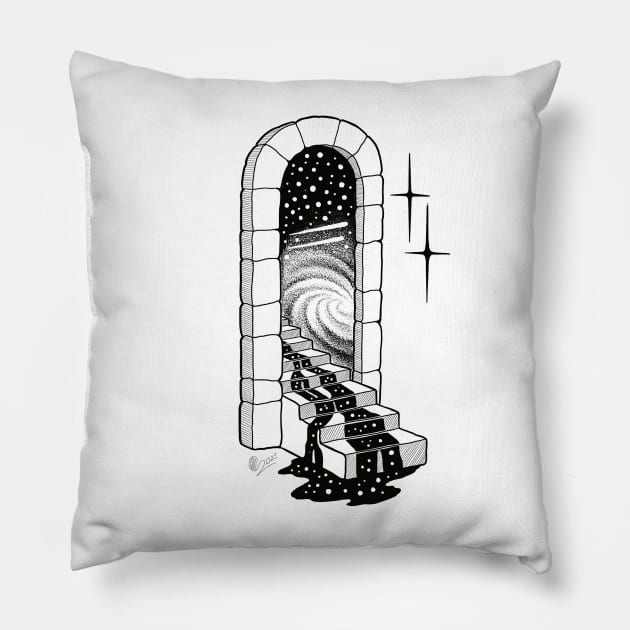 Galactic Archway Pillow by cocotatts