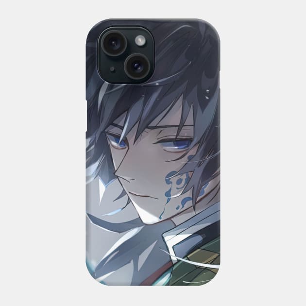 Slaying Demon Corp Giyu Phone Case by Valoka