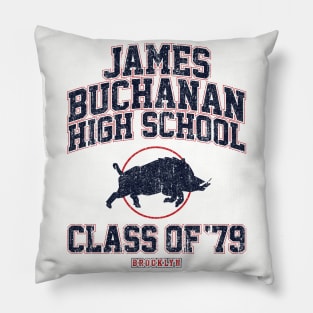 James Buchanan High Class of 79 (Variant) Pillow