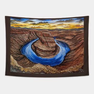 Horseshoe Bend at the Glen Canyon Tapestry