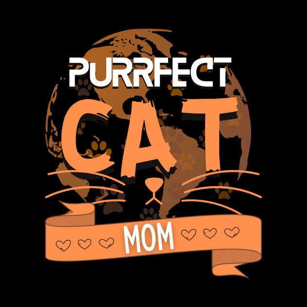 Purrfect Cat Mom by NICHE&NICHE