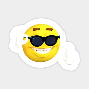 Emoji Happy Face Thumbs Up Social Distance Cool Funny Emoji 2020 Magnet