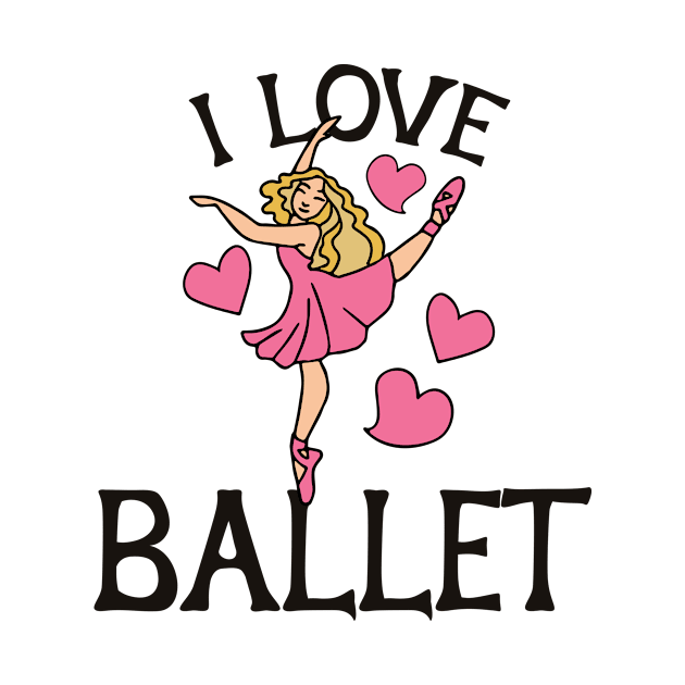 I love Ballet by bubbsnugg