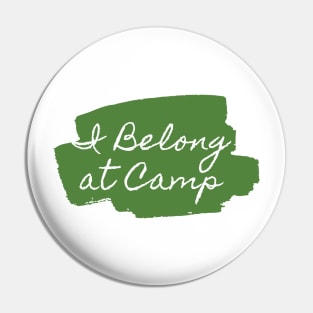 I Belong at Camp Pin