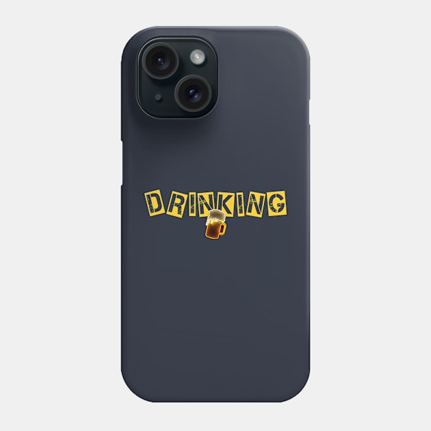 drinking Phone Case by CreativeIkbar Prints