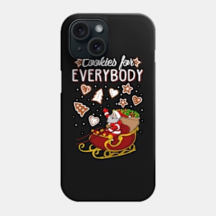 Cookies For Everybody Christmas Ugly Sweater Phone Case