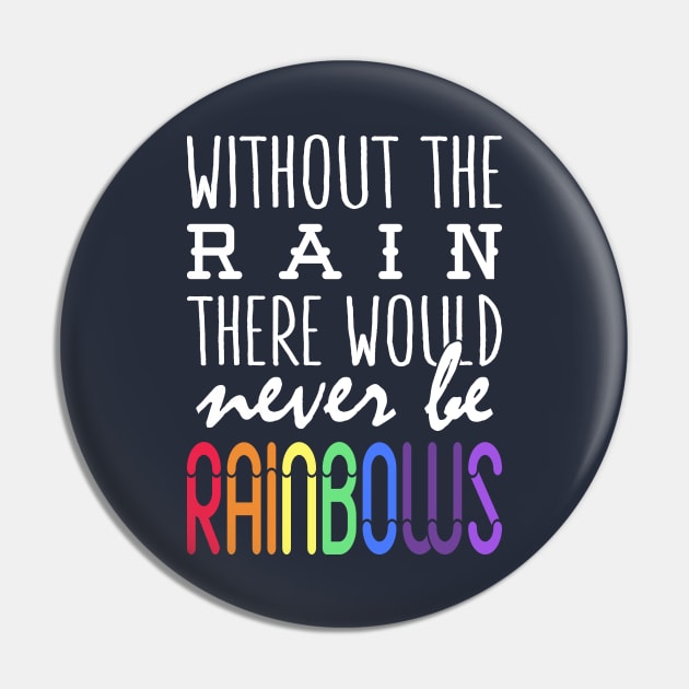 Rainbow Pin by nektarinchen