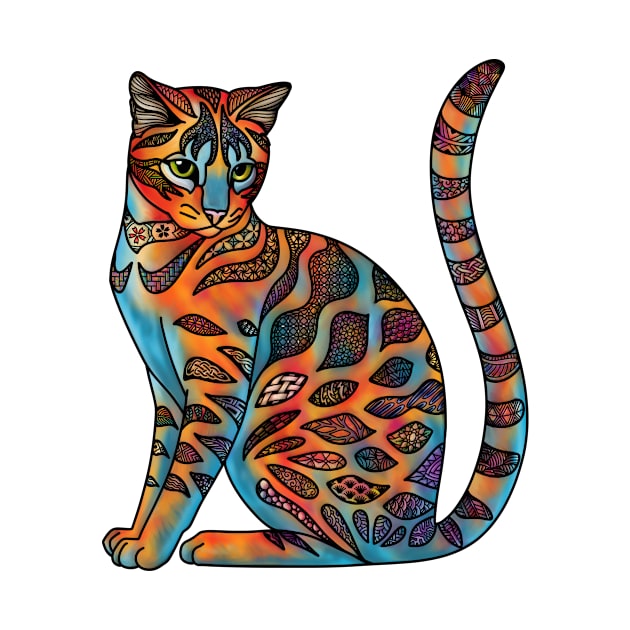 Fauvist Cat by Hareguizer