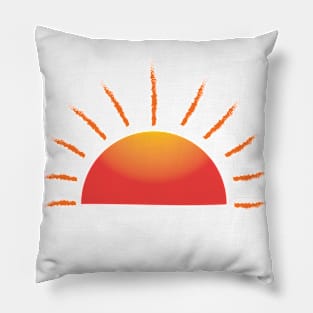 Sun rise Pillow