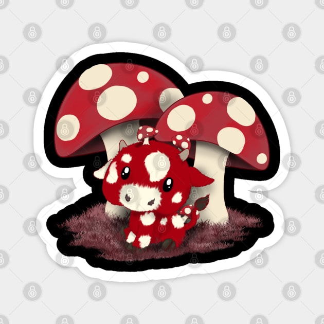 Mooshroom Magnet by Fickle and Fancy