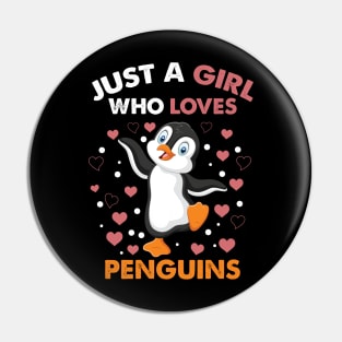just a girl who loves penguin Pin