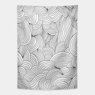 Line Pattern III, Digital Drawing Tapestry