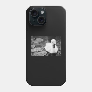 "Baby Swan" - Black & White Phone Case