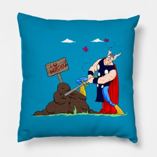 Mighty Worthy Pillow