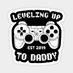 Leveling up to Daddy T-shirt Magnet