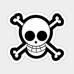 Big Headed Jolly Roger Magnet