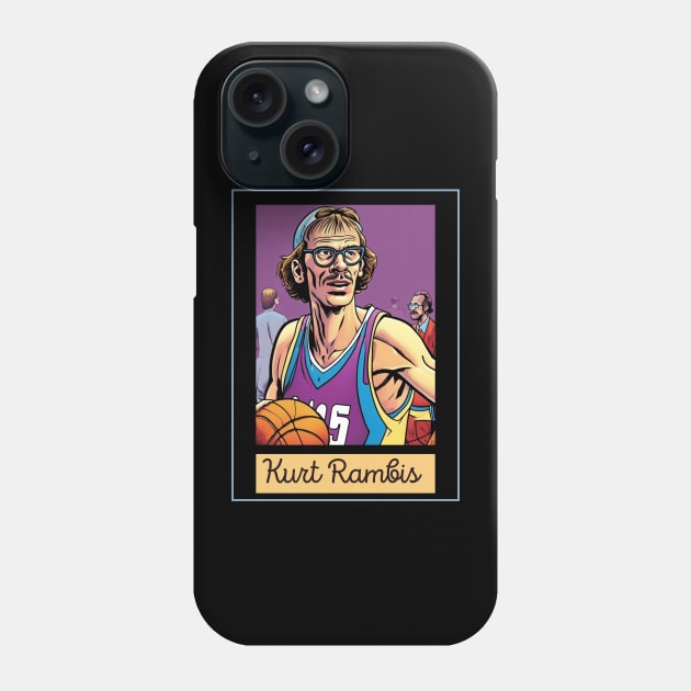 Kurt Rambis Vintage Style Phone Case by Nasromaystro