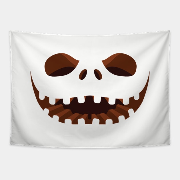 Halloween Face Jack Skellington - Gift For Halloween Horror NightsHalloween Face Jack Skellington - Gift For Halloween Horror Nights Tapestry by xoclothes