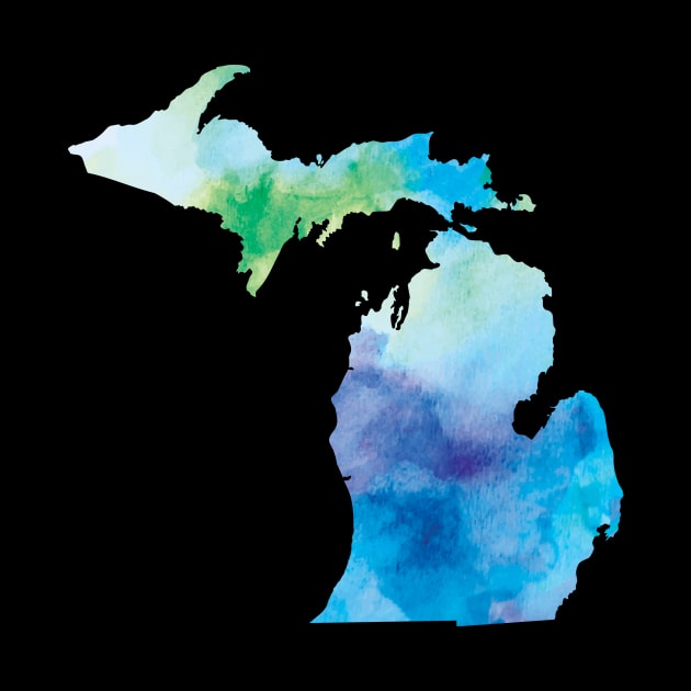 Michigan Watercolor by UnderwaterSky