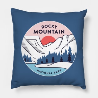 Rocky Mountain National Park Pillow