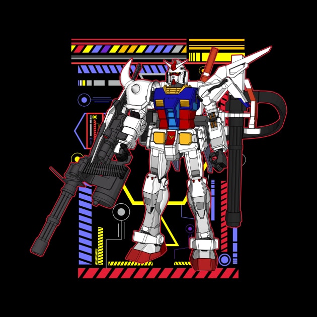 RX-78-2 Gundam by gblackid