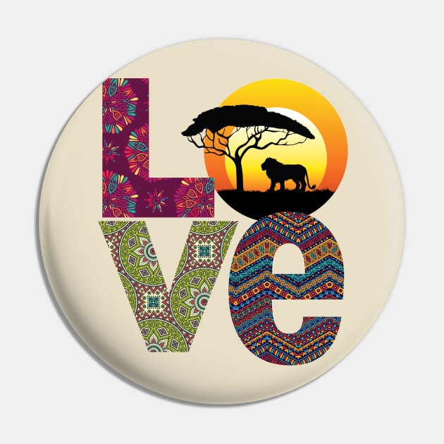 Animal Kingdom LOVE Pin by 5571 designs