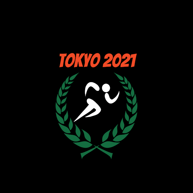 Track Tokyo 2021 Olympics by Slick T's