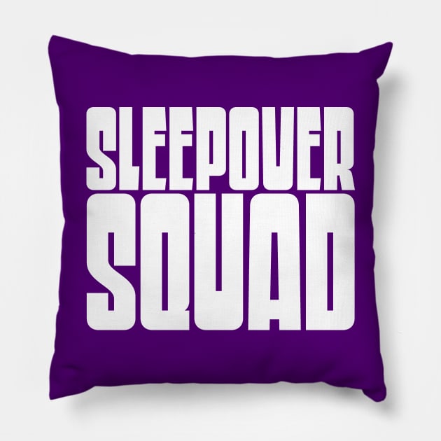 Sleepover Squad Pillow by colorsplash